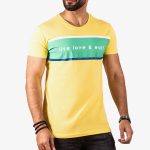 Basic Tee with Typographic Print