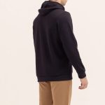 Men Purple Basic Hoodie - Image 2