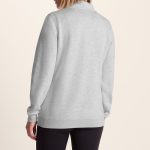 Womens Funnel Neck Sweat Hoodie - Image 2