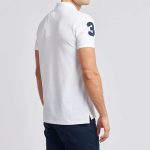 U.S.P.A. White Regular Polo Shirt - Image 2