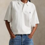 Women Polo White T-Shirt