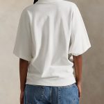 Women Polo White T-Shirt - Image 2