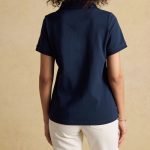 Blue Short Sleeve Polo Shirt - Image 2