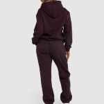 Women's Hoodie - Dark Brown - Image 2