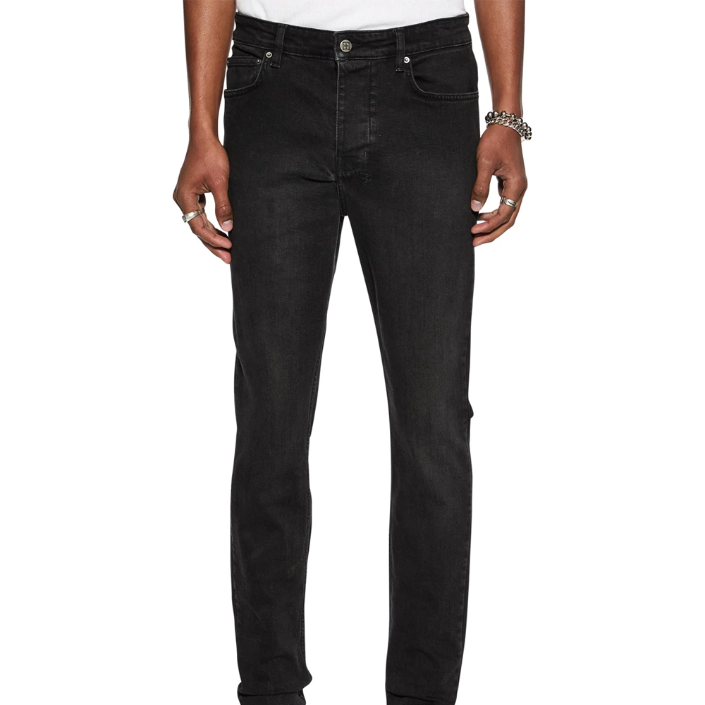 233 Men's Black Denim Jeans - Image 1