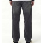 Men Grey Straight Fit Stretchable Jeans - Image 2