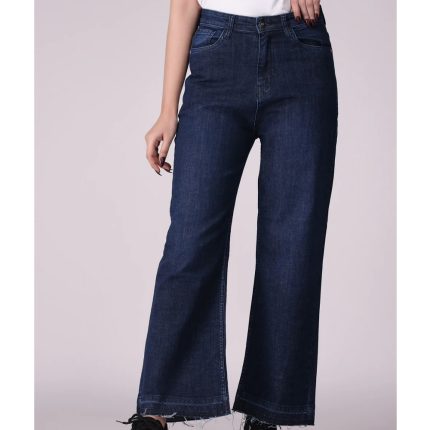 Dark Blue Ladies comfort Denim Jeans
