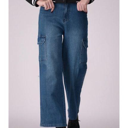 Dark Blue 6 Pockets Denim Jeans