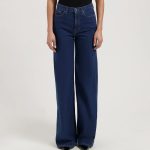 Women's Dark Blue Denim Jeans