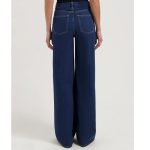 Women's Dark Blue Denim Jeans - Image 2