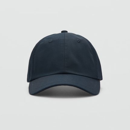 Plain cotton cap