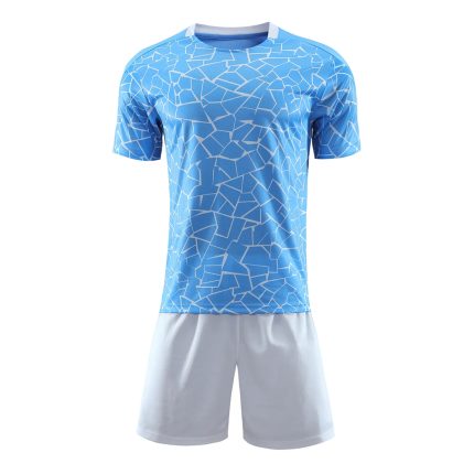 Sky Blue SB Soccer Uniform Kit