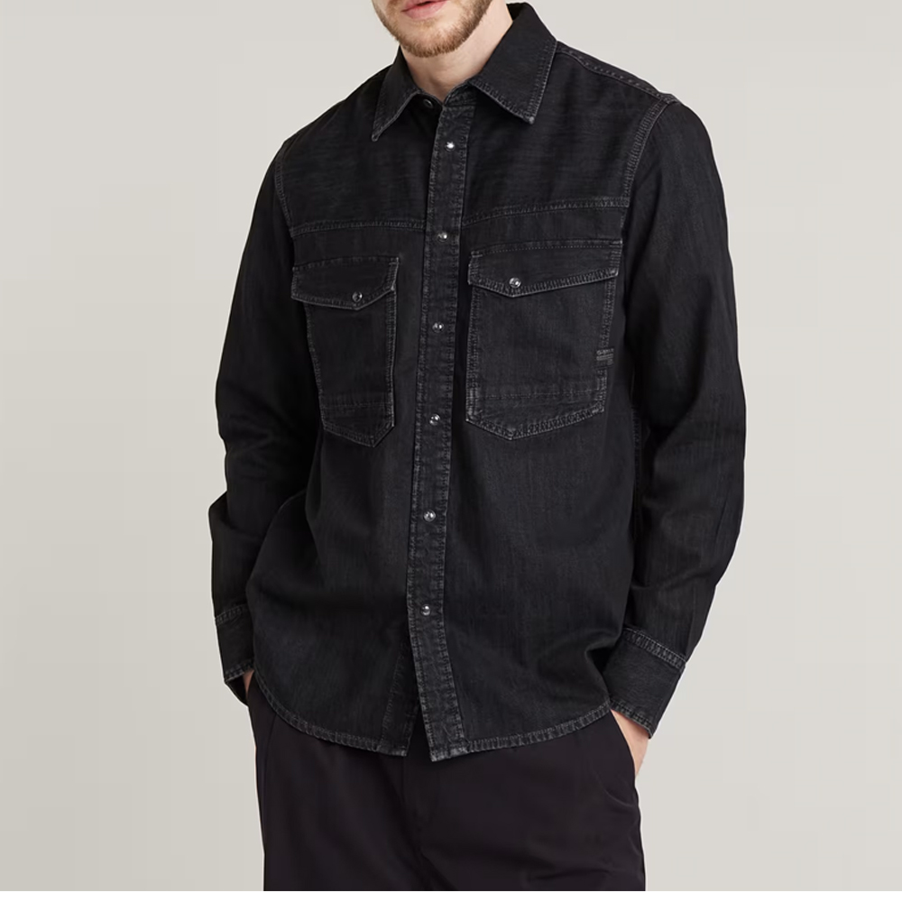 546 Dakota Slim Denim Shirt - Image 1