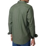 Olive Denim Shirt - Image 2
