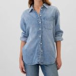 Women  Denim Big Shirt