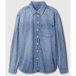 Women  Denim Big Shirt - Image 3