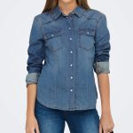Women's Blue Denim shirt