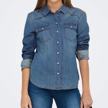 Women's Blue Denim shirt