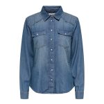 Women's Blue Denim shirt - Image 3