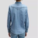 Women's Regular Western Denim Shirt - Image 2