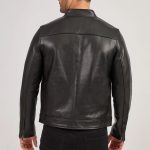 Leather Racer Jacket - Image 2