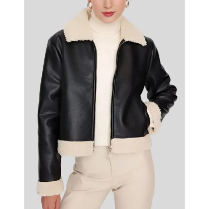 Women’s B3 Bomber Leather Jacket