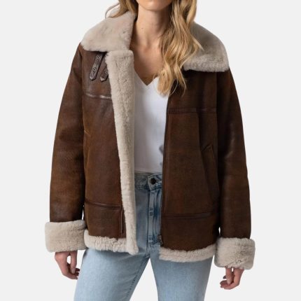 Sheepskin Leather Jacket Women’s