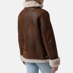 Sheepskin Leather Jacket Women’s - Image 2
