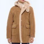 Men's Long shearling coat