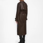Women’s Double Breasted Long Coat - Image 2