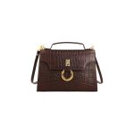Women Dark Brown Leather Bag