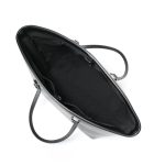 Tote Black Leather Bag for Women's - Image 2